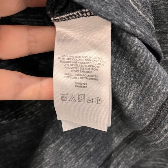 Columbia 1/4 zip polar long sleeve shirt black/gray size small - Picture 3 of 5